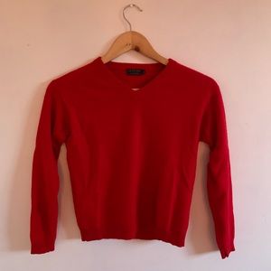 Jr wilson cashmere V neck long sleeve